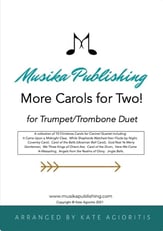 More Carols for Two - Trumpet and Trombone Duet P.O.D cover